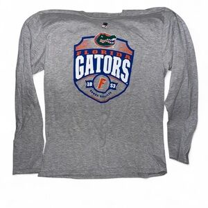Brand New without Tags Gray Florida Gators Long Sleeve Shirt Size M